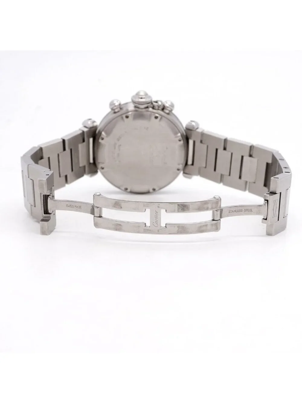 Cartier Pasha C Chronograph White Dial Watch